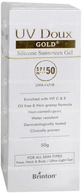 Brinton Uv Doux Spf 50 Pa+++ Silicone Sunscreen Gel 50gm