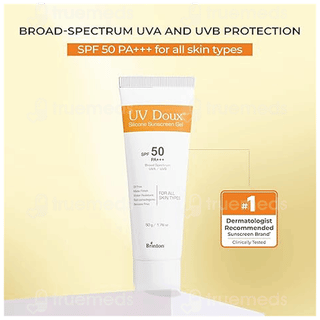 Brinton Uv Doux Spf 50 Pa+++ Silicone Sunscreen Gel 50Gm
