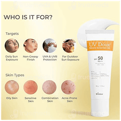 Brinton Uv Doux Spf 50 Pa+++ Silicone Sunscreen Gel 50Gm