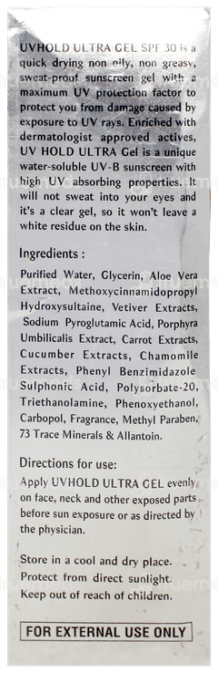 Uvhold Spf 30 Ultra Gel 100Ml