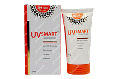 Uvsmart Spf 40+ Pa++++ Sunscreen Gel 50gm