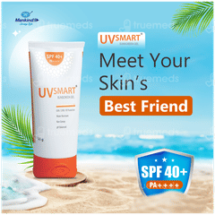Uvsmart Spf 40+ Pa++++ Sunscreen Gel 50gm