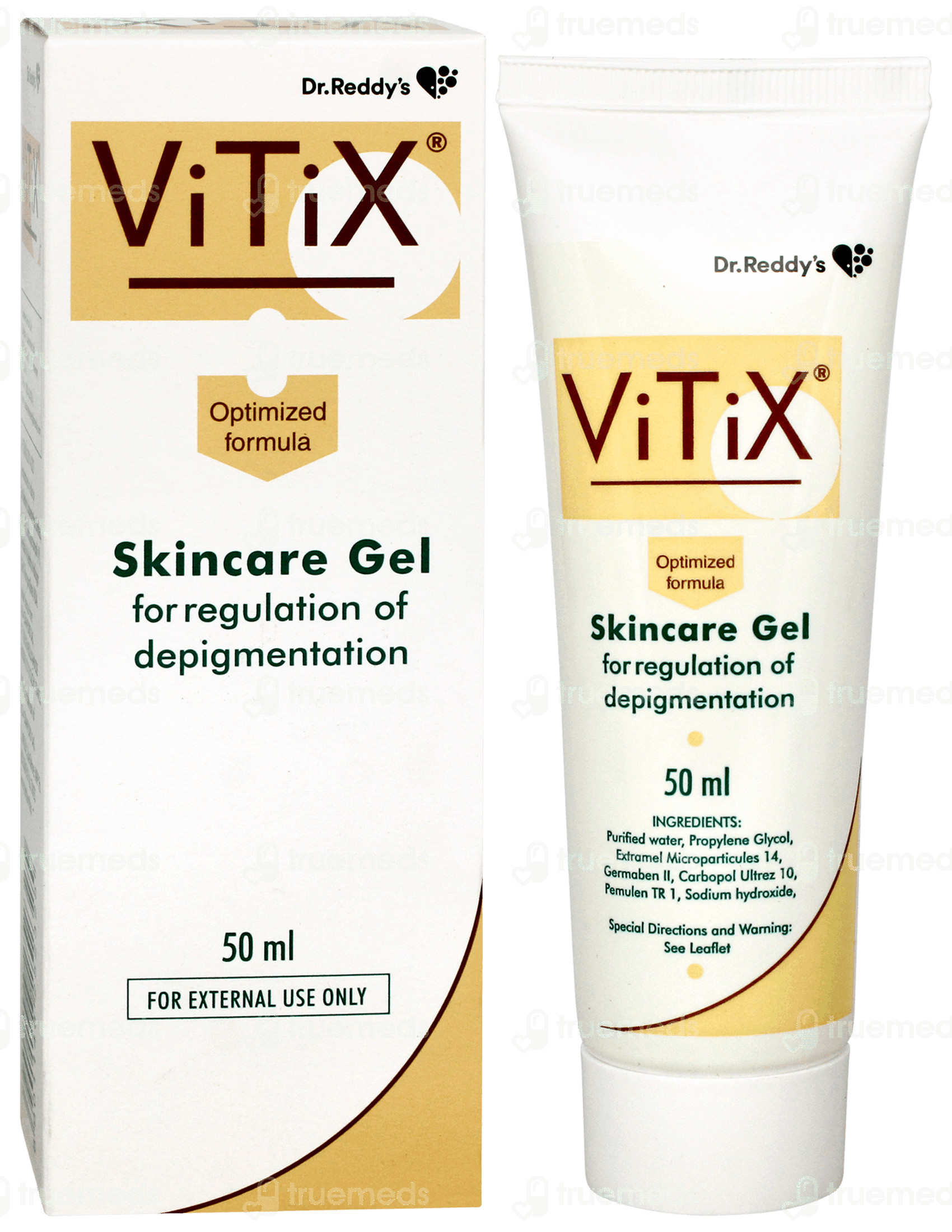Vitix Gel 50 Ml - Uses, Side Effects, Dosage, Price | Truemeds
