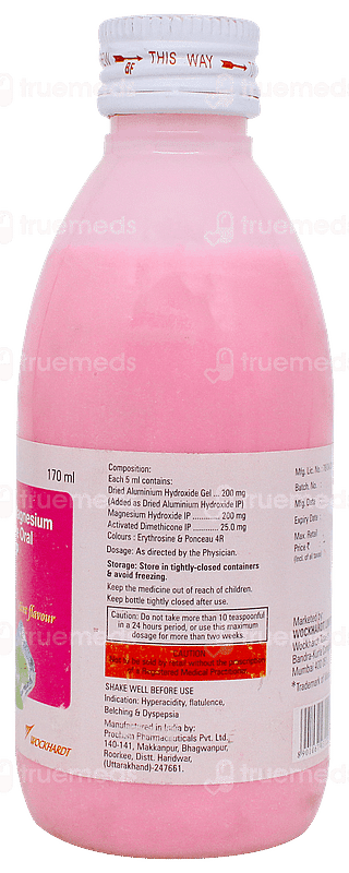 Wogene Mps Mint Flavour Suspension 170ml
