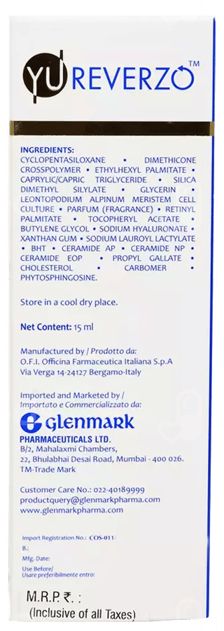 Yureverzo Under Eye Gel 15 Ml