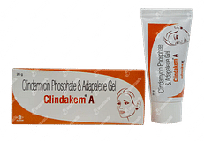 Clindakem A 0.1/1% Gel 20 GM