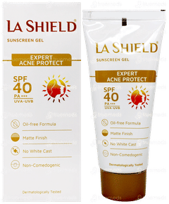 La Shield Spf 40 Pa +++ Sunscreen Gel 50Gm La Shield Spf 40 Pa +++ Sunscreen Gel 50Gm