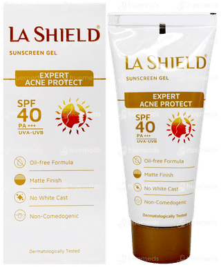 La Shield Spf 40 Pa +++ Sunscreen Gel 50Gm