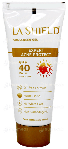 La Shield Spf 40 Pa +++ Sunscreen Gel 50Gm