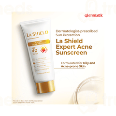 La Shield Spf 40 Pa +++ Sunscreen Gel 50Gm