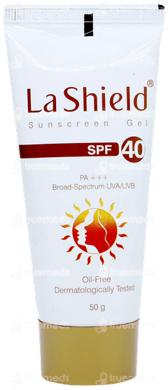 La Shield Spf 40 Pa +++ Sunscreen Gel 50gm
