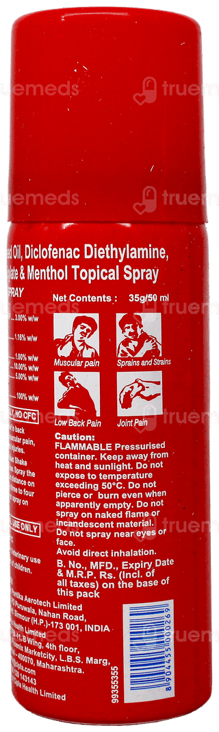 Omnigel Spray 35Gm