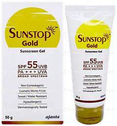 Sunstop Gold Spf 55 Pa+++ Sunscreen Gel 50gm