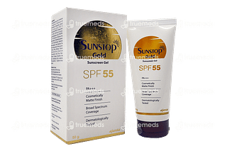 Sunstop Gold Suncreen  Spf Pa 55++ Gel 50 GM