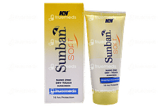 Sunban Soft Sunscreen Spf 50+ Gel 75gm