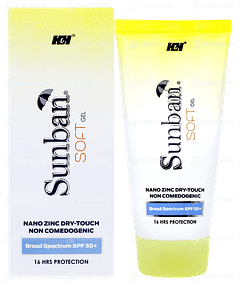 Sunban Soft Spf 50+ Gel 75gm Sunban Soft Spf 50+ Gel 75gm