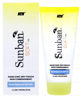 Sunban Soft Sunscreen Spf 50+ Gel 75gm