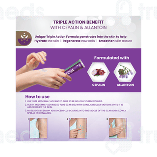 Mederma Advanced Plus New Scar Gel 10gm