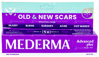 New Mederma Advanced Plus Scar Gel 10gm