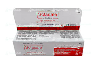 Solasafe Spf 50+ Sunscreen Gel 50gm