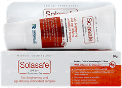 Solasafe Spf 50+ Sunscreen Gel 50gm