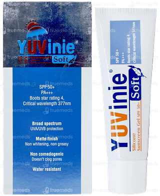 Yuvinie Soft Spf 50+ Silicone Sunscreen Gel 50gm