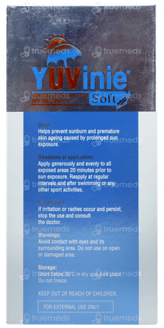 Yuvinie Soft Spf 50+ Pa+++ Silicone Sunscreen Gel 50gm Yuvinie Soft Spf 50+ Pa+++ Silicone Sunscreen Gel 50gm