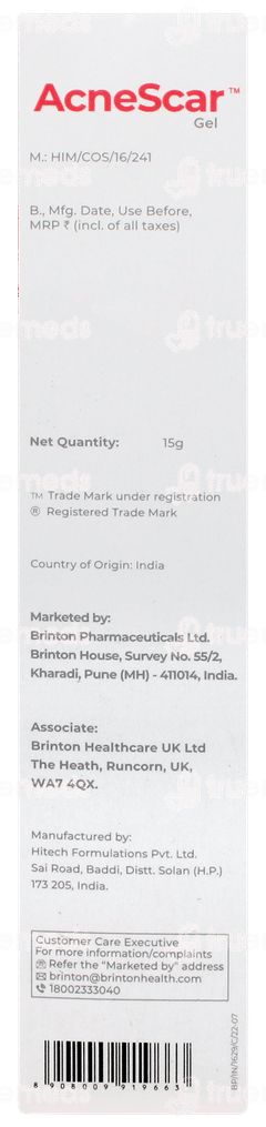 Acnescar Gel 15gm