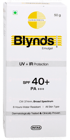 Blynds Spf 40+ Pa +++ Emulgel 50gm