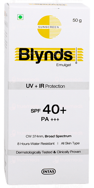 Blynds Spf 40+ Pa +++ Emulgel 50gm