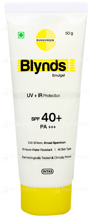 Blynds Spf 40+ Pa +++ Emulgel 50gm