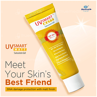 Uvsmart Matt Spf 40+ Pa++++ Sunscreen Gel 50gm