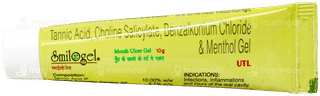 Smilogel Mouth Ulcer Gel 10Gm