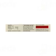 Acnechio Bp 0.1/2.5 % Gel 30 GM Acnechio Bp 0.1/2.5 % Gel 30 GM