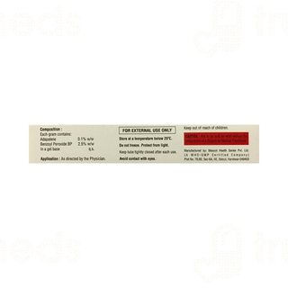 Acnechio Bp 0.1/2.5 % Gel 30 GM