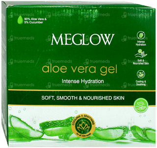 Meglow Aloe Vera Gel 125Gm