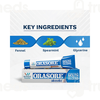 Orasore Mouth Ulcer Gel 12gm