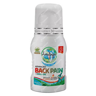 Amrutanjan Advanced Back Pain Plus Roll On 50ml