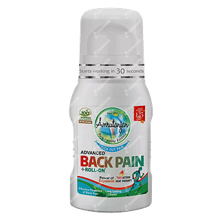 Amrutanjan Advanced Back Pain Plus Roll On 50 ML