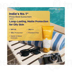 Photostable Gold Spf 55 Pa+++ Matte Finish Sunscreen Gel 50gm