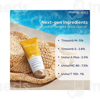 Photostable Gold Spf 55 Pa+++ Matte Finish Sunscreen Gel 50gm