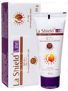 La Shield Lite Spf 50+ Pa+++ Sunscreen Gel 50gm