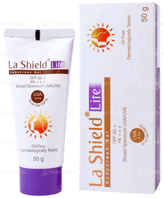 La Shield Lite Spf 50+ Pa+++ Sunscreen Gel 50Gm