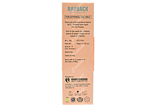 Rayback Sunscreen Spf 50 Gel 50 GM