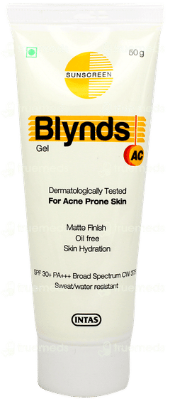 Blynds Ac Spf 30+ Pa+++ Sunscreen Gel 50gm