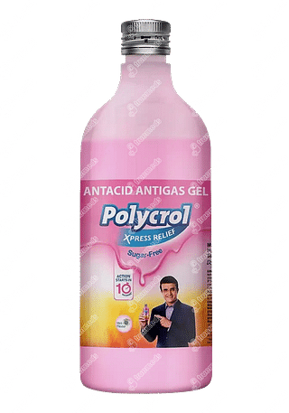 Polycrol Mint Flavour Sugar Free Gel 450ml