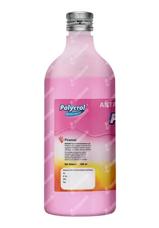 Polycrol Mint Flavour Sugar Free Gel 450ml