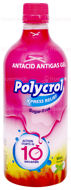 Polycrol Mint Flavour Sugar Free Gel 450ml Polycrol Mint Flavour Sugar Free Gel 450ml