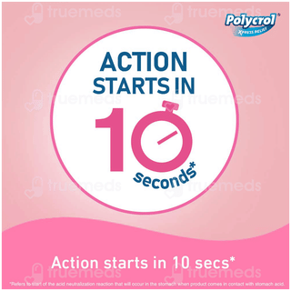 Polycrol Xpress Relief Mint Flavour Sugar Free Gel 450ml