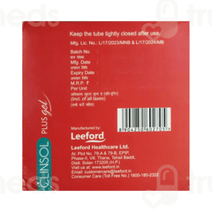 Clinsol Plus Gel 15gm